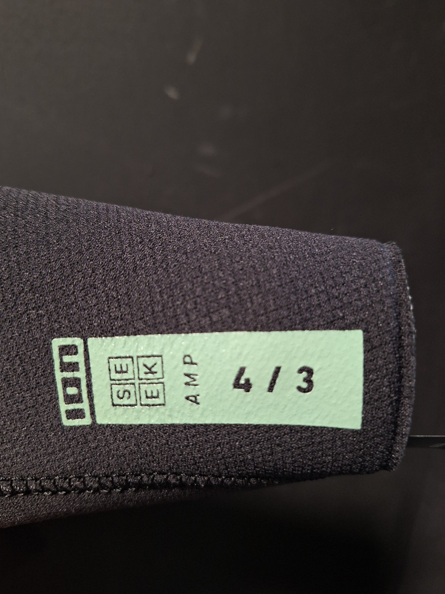 ION Seek Amp 4/3 Front Zip XXL 2023