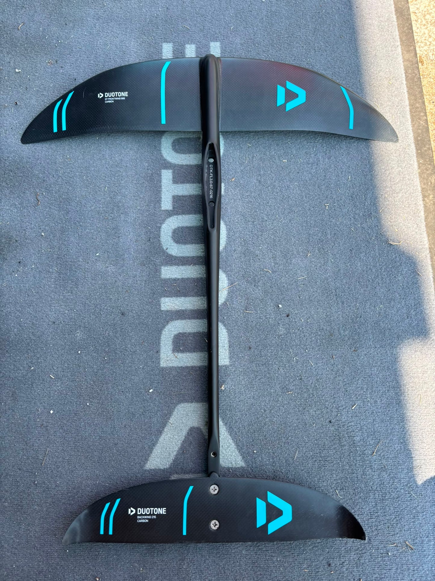 Duotone Set GT carbon 565/215 2019