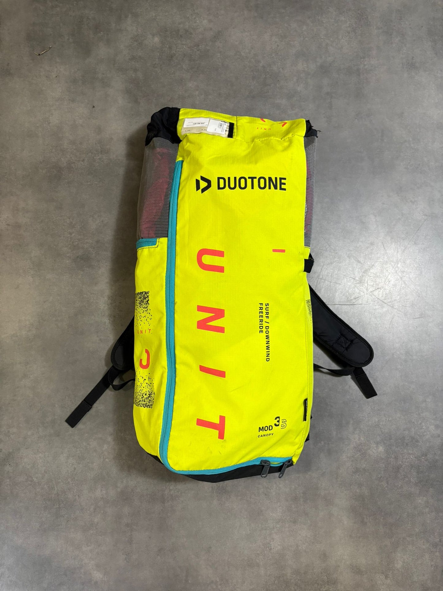 DUOTONE UNIT 4m 2025 + Handles Couleur Lime. Occasion