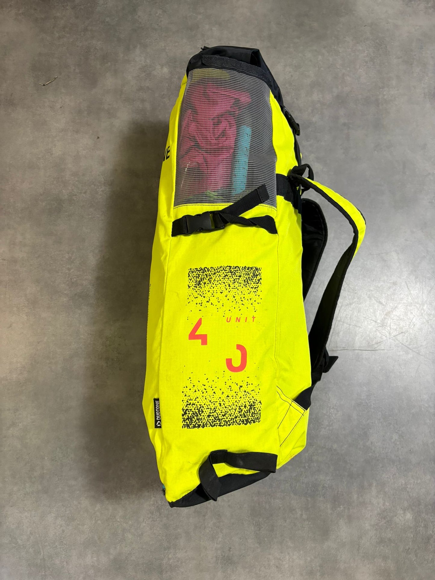 DUOTONE UNIT 4m 2025 + Handles Couleur Lime. Occasion